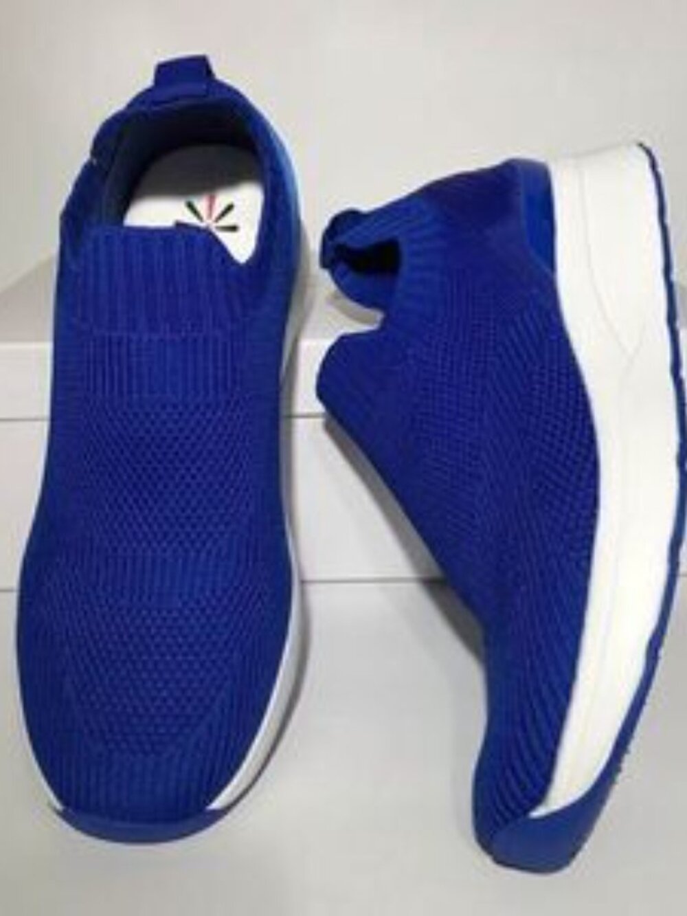 Isaac Mizrahi Live! Fly Knit Trainer Sneakers - Picture 7 of 9